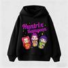 Film Neue Kinder K-Pop Dämonenjäger Kapuzenpullover Kleidung für Kleinkind Mädchen KPop Dämonenjäger Hoodie Mädchen Mode Sweatshirt