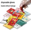 Sapphire Blue Disposable PE Plastic Gloves