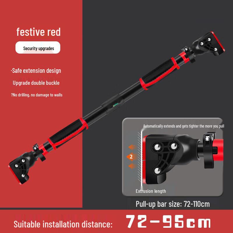 Punch-Free Indoor Pull-Up Bar