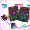 12 PCS Scratch Art Set 4 Rainbow Mini Notebooks 4 Stencil Sheets 4 Wooden Stylus Fun Drawing, Party Favors Creative Gifts