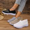 Fashion 2025 Summer Sneakers Flat Shoe Women Fashion Casual Loafers Walking Shoe Comfortable Outdoor Mesh Soft Bottom Sports Shoes