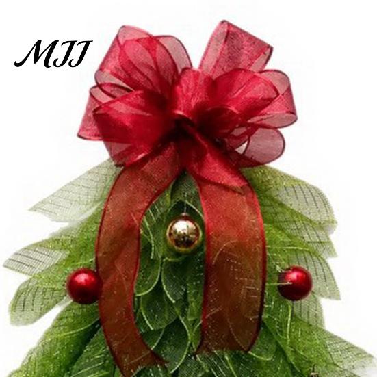 Lighted Christmas Garland Handmade Tree Wreath for Front Door, Xmas Shaped Teardrop Swag Door Hanger Gift Family with Light, Holiday Hanging