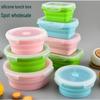Silikon-Mittags- & Reise-Bento-Box für Kinder - Tragbare & Frische-Mahlzeitenschale