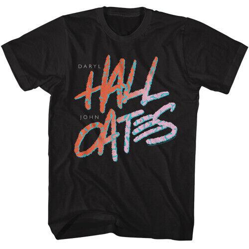 

Hall and Oates Logo T-Shirt - Black Unisex T-Shirt XL