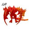 Statue de Dragon de Bureau Figurine Imprimée en 3D avec Articulations Mobiles Jouet Articulé Flexible Ornement de Bureau Ornement de Bureau Cadeau Créatif pour Amoureux Garçons Étagère