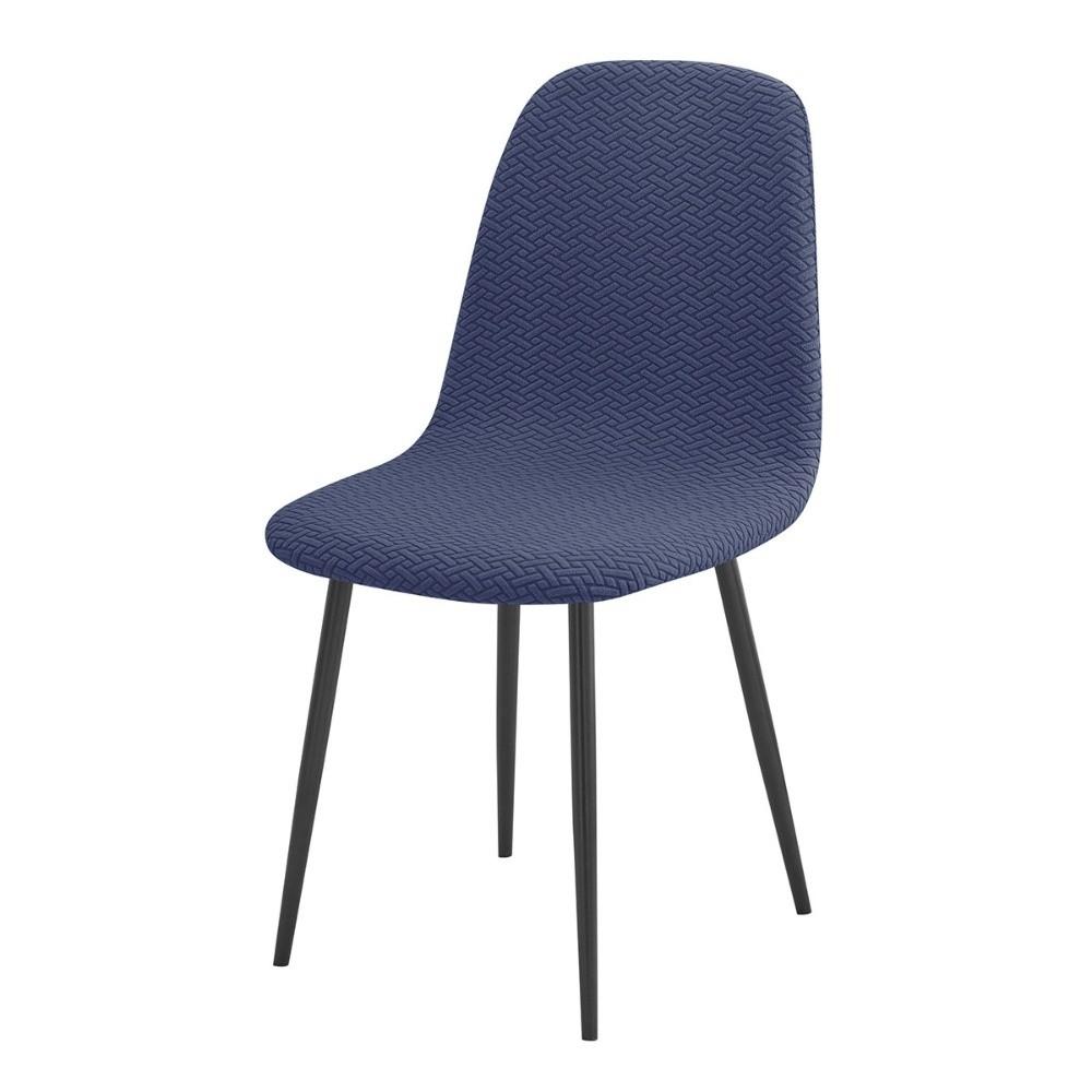 High Back Dining Chair Cover Elastic Spandex Jacquard Chair Cover Kitchen Chair Cover Dining Room