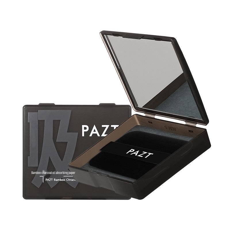 

PAZT Oil-Absorbing Powder Puff Paper - Instant Matte Touch-up, Water-Free, Portable.