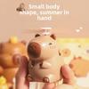 Portable Capibala Mini Small Personal Handheld Pocket Lightweight Fan Travel Office Outdoor Capibala USB Rechargeable Fan
