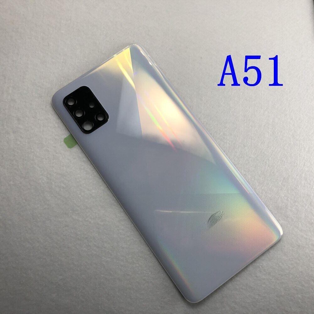 

Для Samsung Galaxy A31 A41 A51 A71 2020 A315 A415 A515 A715 Задня батарея Заміна корпусу Задня дверцята Ремонт A51 White