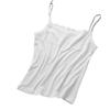 Women's Plus Size Lace Cotton Camisole - Slimming Black/White Spring Summer Top