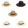 Beach Panama Hat Handmade Oversized Straw Hat Elegant Sun Hat Surprise Gift for Girlfriend for Vacations French Style