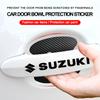 8pc Car Door Sticker Carbon Fiber Scratches Auto Handle Protection Film For Suzuki Jimny GW250 Samurai Vitara Swift Baleno SX4 Ignis Alto Splash Swace