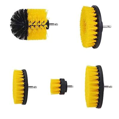 (SU)Electric Drill Cleaning Brush Grout Power Scrubb Cleaning Brush Cleaner Tool