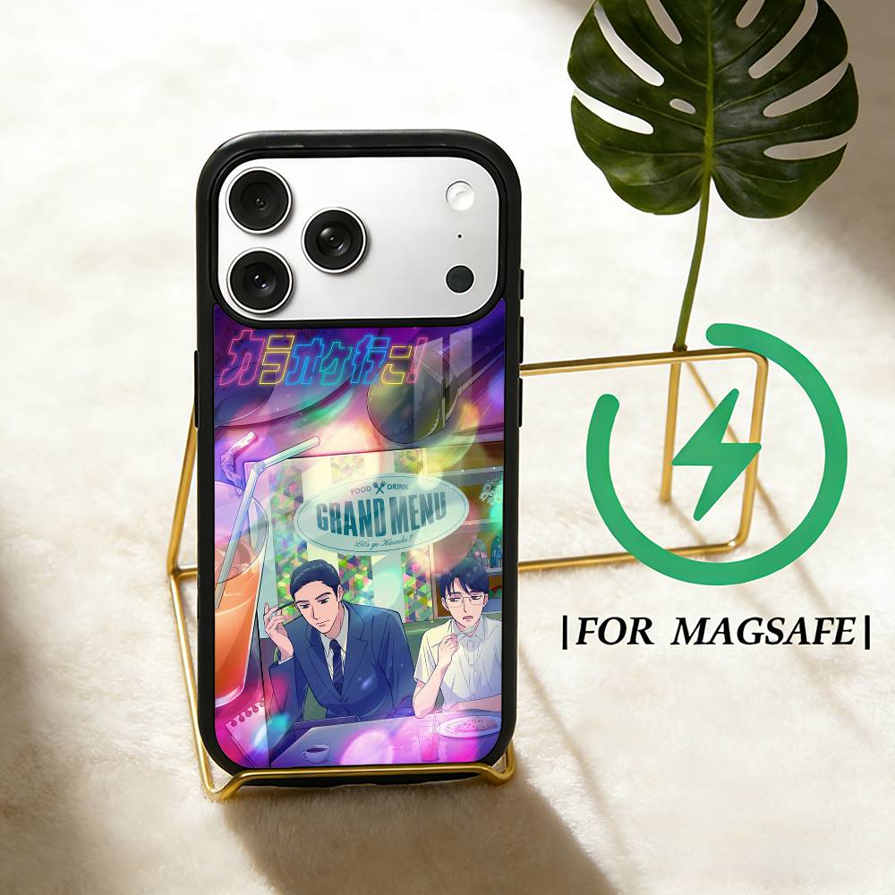 Anime L-Let s Go Karaoke Phone Case For iPhone 17,16,15,14,13,12,Plus,Pro,Max for Magsafe Magnetic Wireless Charging iPhone14Plus