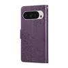 Fashion Flower Pattern Leather Case For Google Pixel 9 10 Pro XL Wallet Card Flip Magnetic Phone Cover For Pixel 9 8 Pro 9A 8A