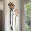 Handmade Wooden Claw Mark Wall Hook - Polished Coat Hanger for Towels & Clothes, Durable Eco-Friendly Home Decor