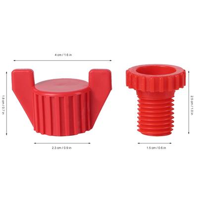 Plastic Screw Nut Set For Ventilation Window Fixing Equipment Farm Accessories