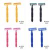Shaving Razors for Men Manual Shaver Replaceable 2-layer Beard Remover Spring Summer Hollow Design Handle Trimmer