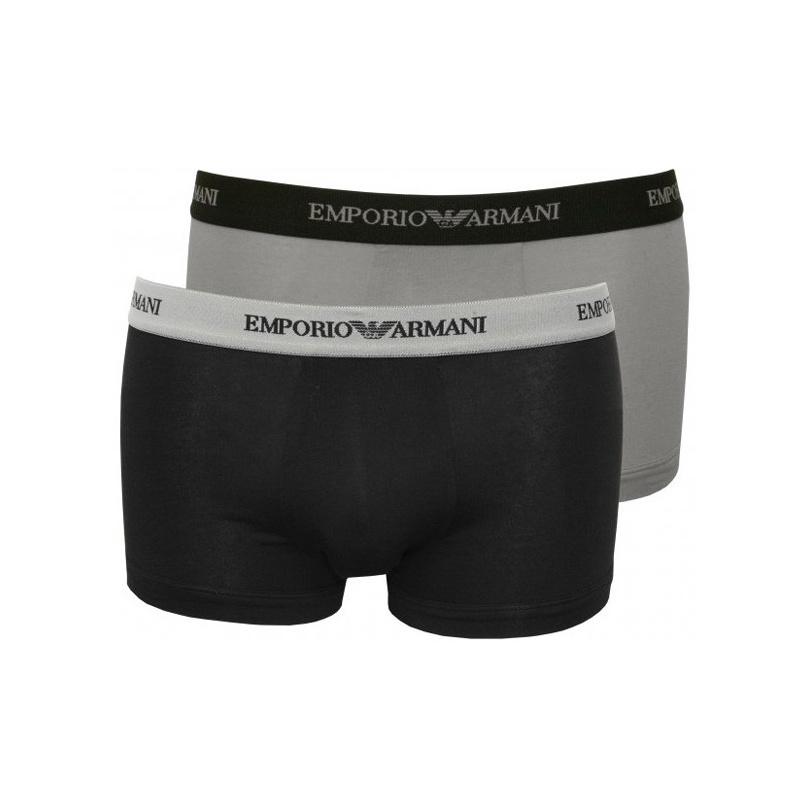 

Emporio Armani Боксери з блоками кольору та принтом літер Середня посадка 2 пари Чоловіча білизна 111210C-C7170-3320 XL