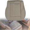 GXARTS Non-Perforated Driver Side Bottom Replacement Leather Seat Cover Tan Compatible with Chrysler Town & Country 2008 2009 2010 2011 2012 2013