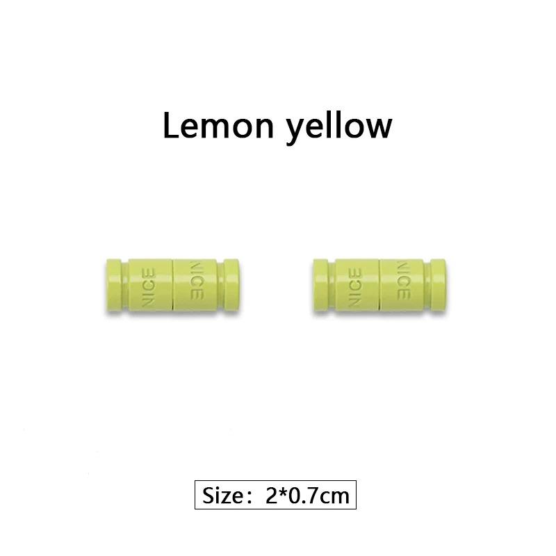 Elastic Shoelaces Ties Nice Circular Capsule Locked Shoelace Children Adult Lazy Shoelace Decorations Shoe Accessries
