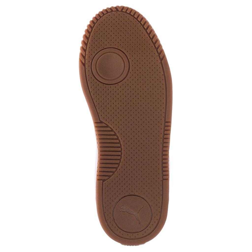 Puma Club 5V5 Synthetic Leather Comfortable Versatile Sneakers Women Sneakers Off-White 397635-10