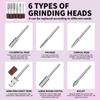 Electric Nail Drill Professional USB Portable Nail Drill Pen Low Voice Nail File for Acrylic Gel Nails Manicure Salon Use