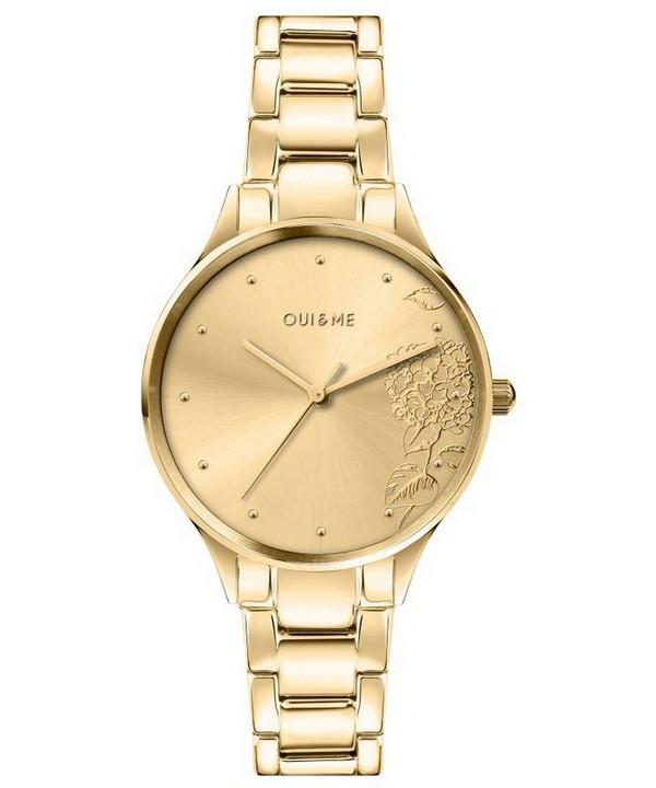 

Oui & Me Petite Bichette Gold Tone Stainless Steel Quartz ME010218 Women s Watch