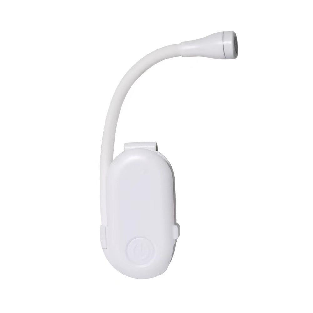 ABS Shell Mini LED Book Light 3 Color Study Lamp 360° Flip Eye Protection Lamp  Study Use