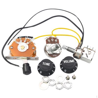 Pickup Prewired Harness Volumes Tone Control Wiring Upgrade Accessories Replacement