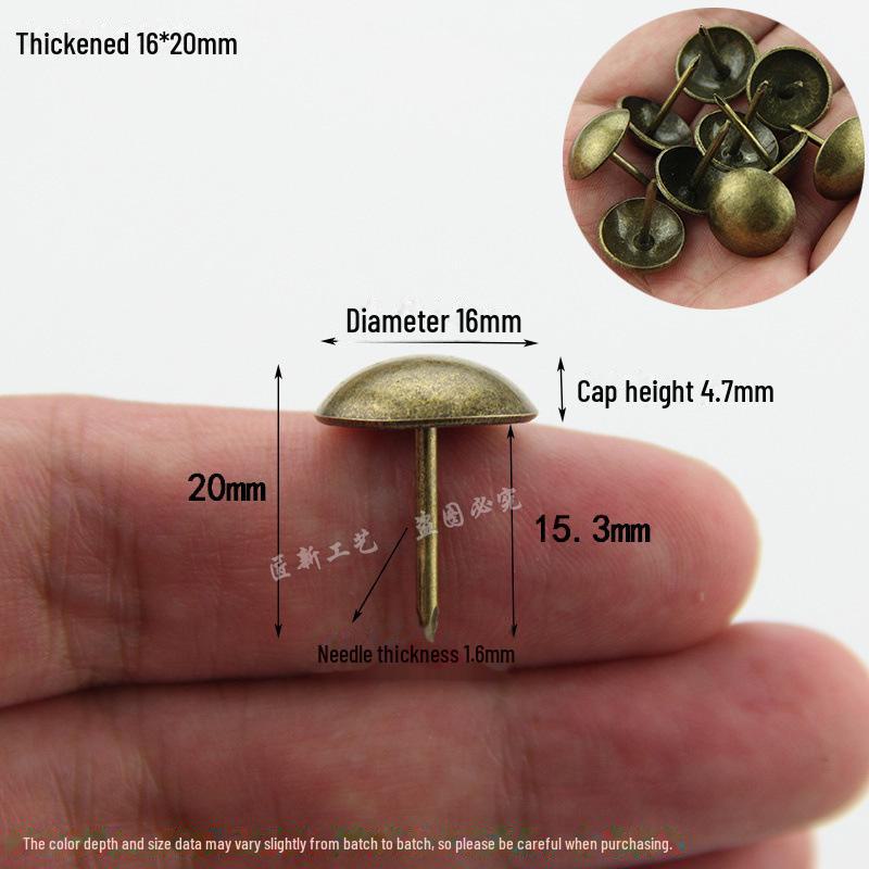 Antike Eisenblase Dekorative Rundkopf Sofanägel für DIY Möbel und Weich-/Hartverpackungen