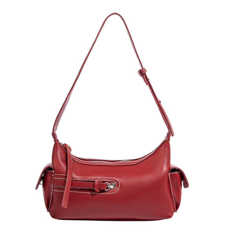 Tang Xiangyu same camera bag 2025 niche design new hobo premium texture retro shoulder underarm bag women