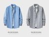 Men's Solid Color Long-Sleeve Business Shirt - Versatile & Stylish