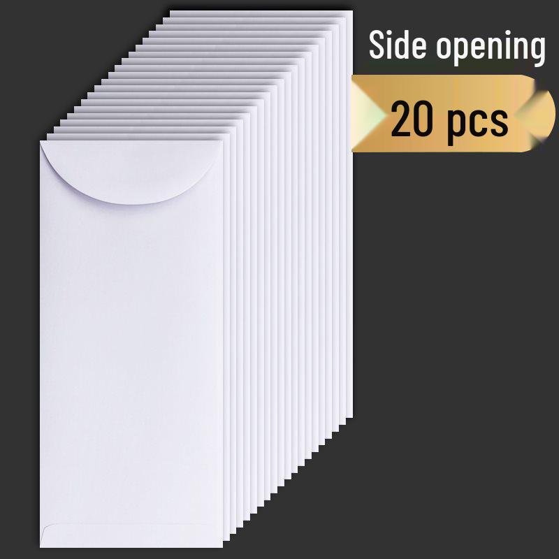 

Чисто-белый конверт для приглашения в западном стиле с открывающейся передней стороной для авиапочты