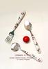 Export Surplus Ceramic Coffee Spoon Fork Set Household Tableware