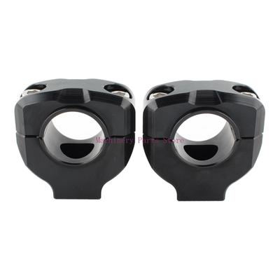Set van 2 1/8inch 28mm Stuurverhogers Montageklemmen voor Motorfiets ATV Crossmotor