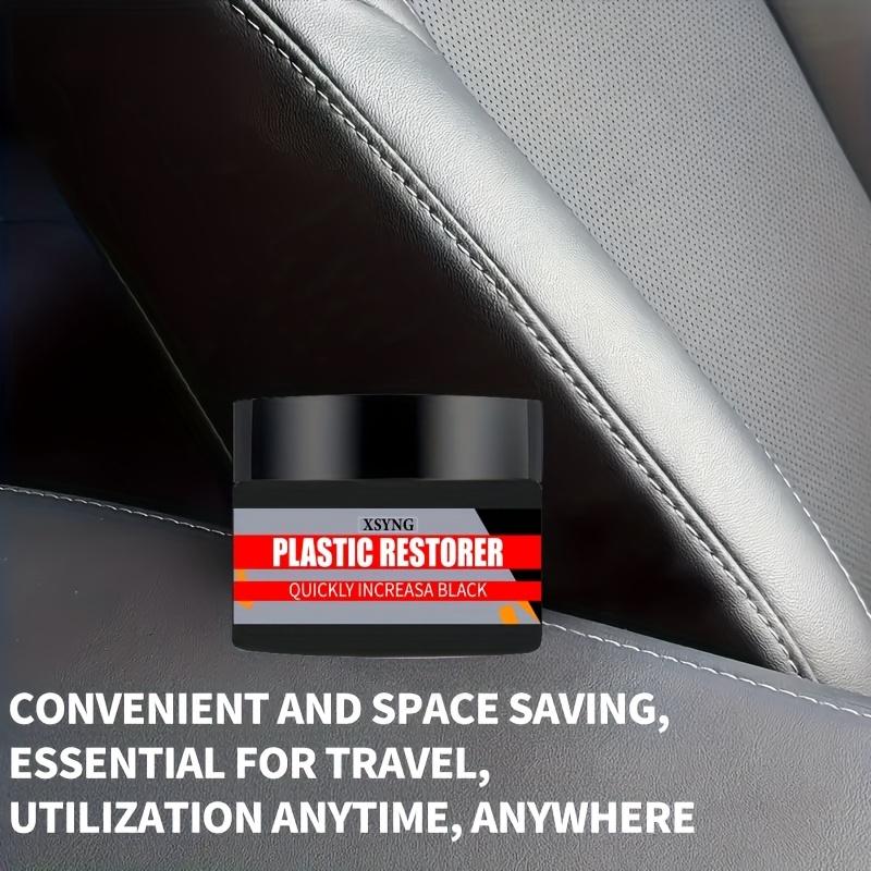 Automotive interior repair wax, leather and plastic care, dashboard, seat, center console repair paste, antioxidant protection, gloss care wax