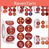 Delightful 500pcs Cny Happy New Year Stickers Tape Offering Easy Tear And Strong Adhesion For Convenience