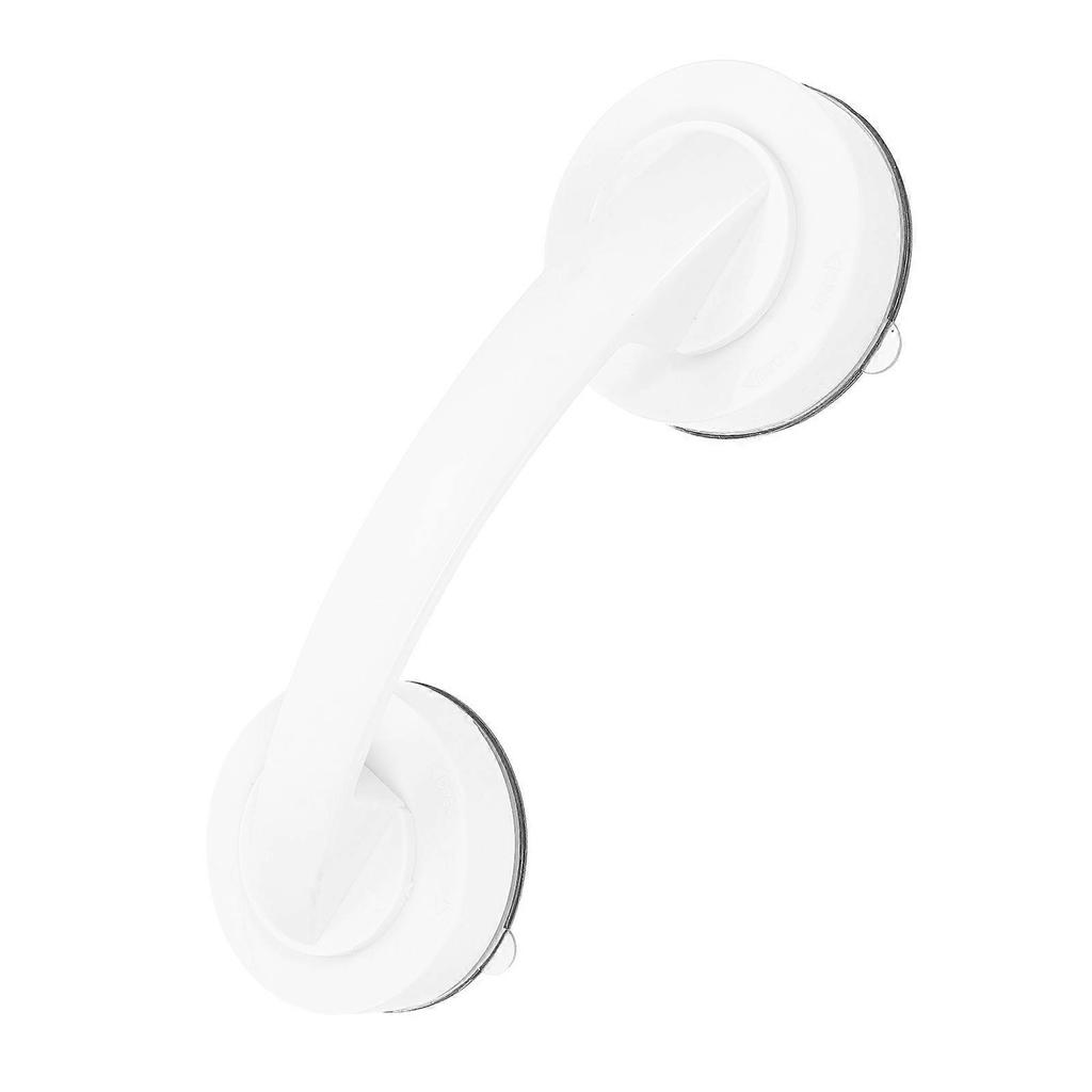 Bath Accessories Portable Bathroom Suction Handle Restroom Plastic Door Handrail Bracket For Bathroom 19.5x6.5x4.5cm Strong Suction Cup 1Set