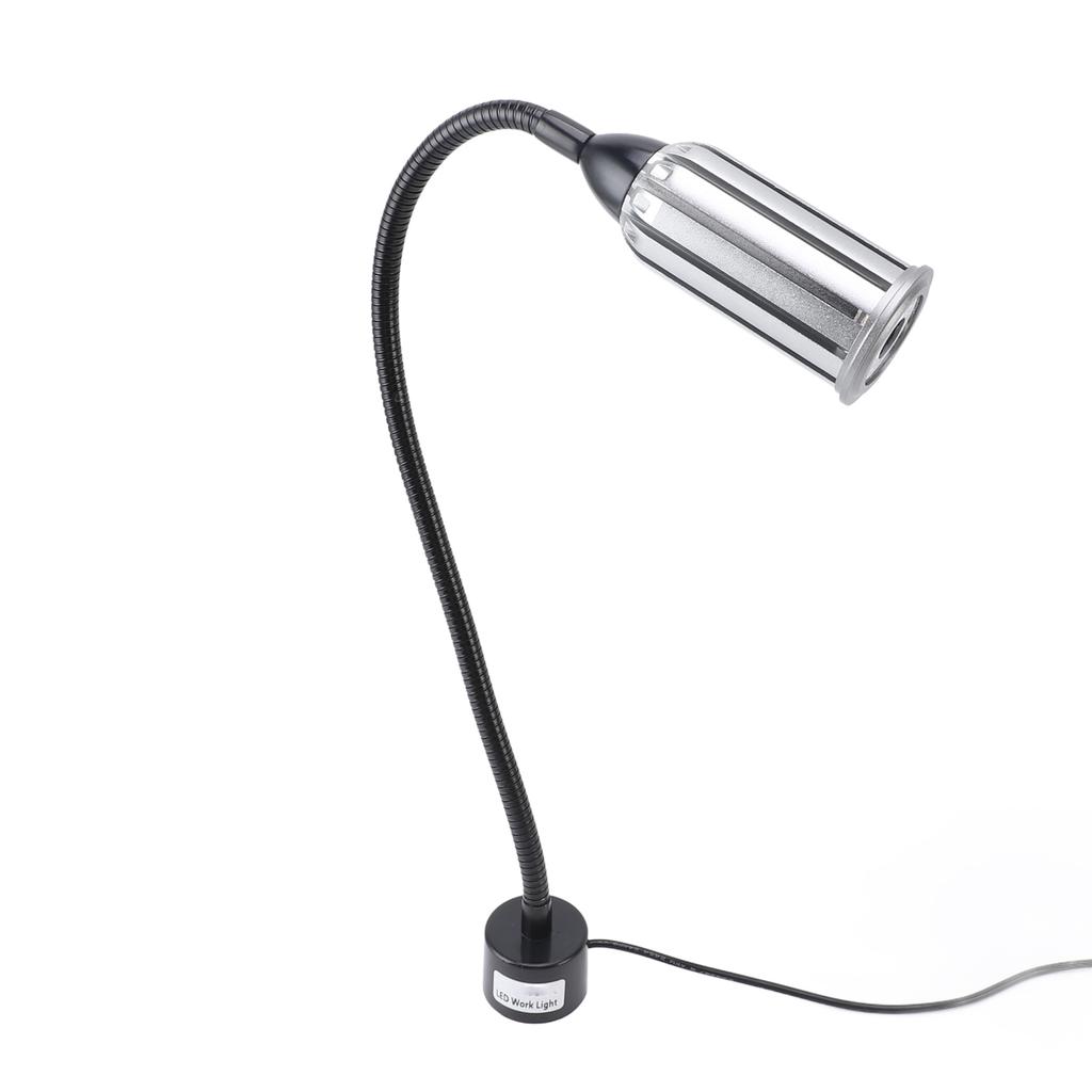 15W Magnetic Work Light 1200LM LED Machine Light with Flexible Gooseneck Shop Tool Lamp for Sewing