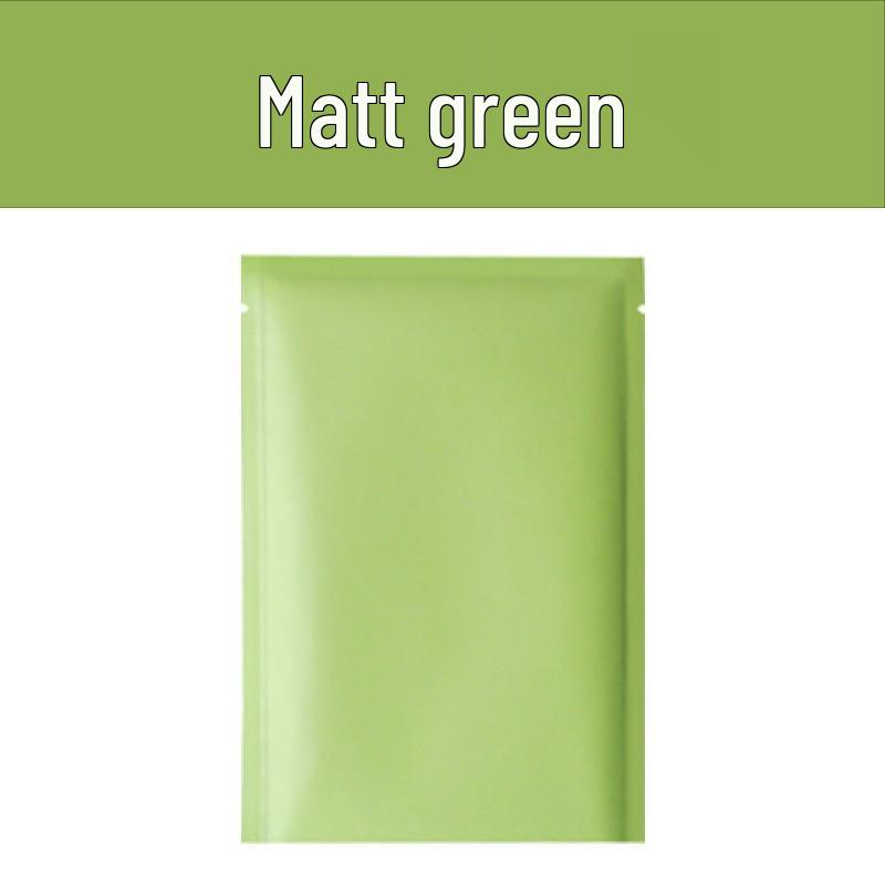 Colored Aluminum Foil Flat Seal Bags for Mask and Powder Packaging