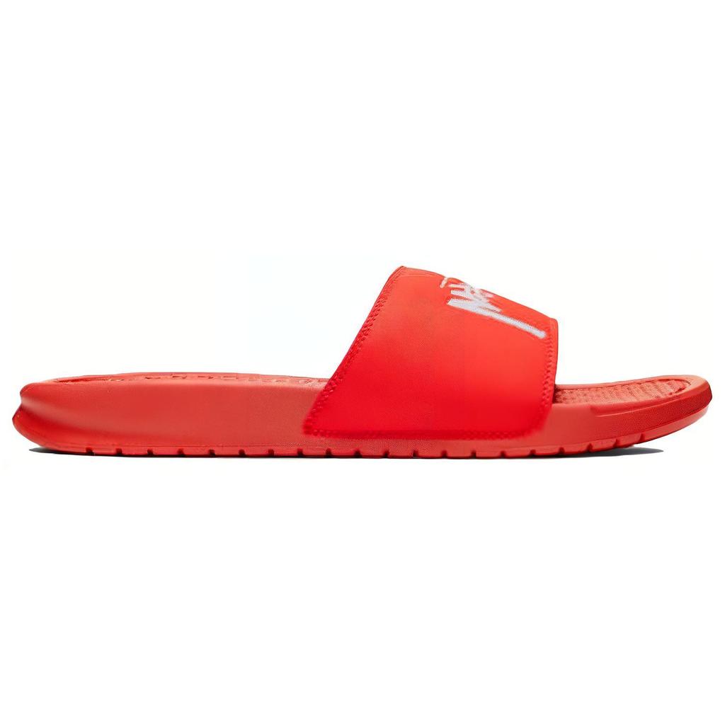 New Nike Benassi Stussy Habanero Red CW2787-600