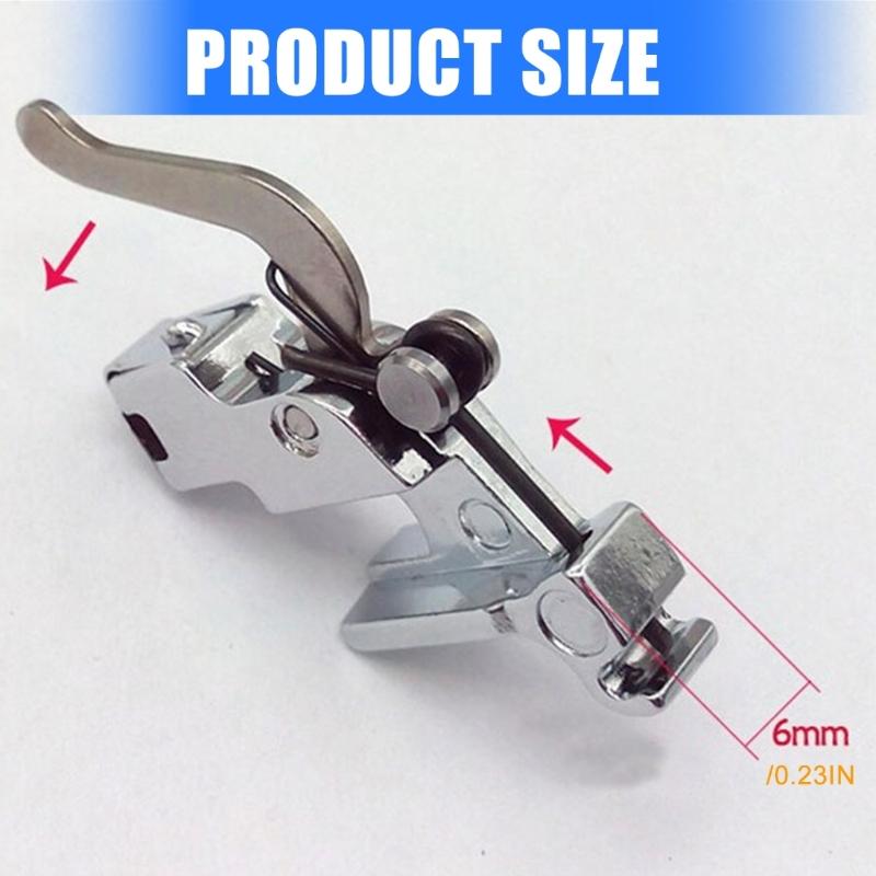 Pack Of 2 Metal Quilting Presser Feet and Low Shanks Adapters for Home Sewing Machine Accessories