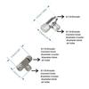 Precise Needle for Valve Adjusting Bubble Counter Aquarium Plants CO2 Regulator