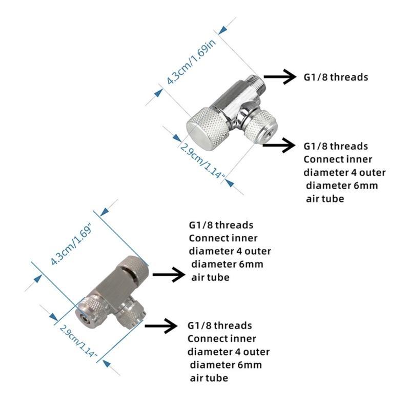 Precise Needle for Valve Adjusting Bubble Counter Aquarium Plants CO2 Regulator