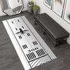 Runway Rug Airport Runway Rug for Airlines Rug Aircraft Rug PlaneLover Rug AirportGround Rug Game Rug Runway Number
