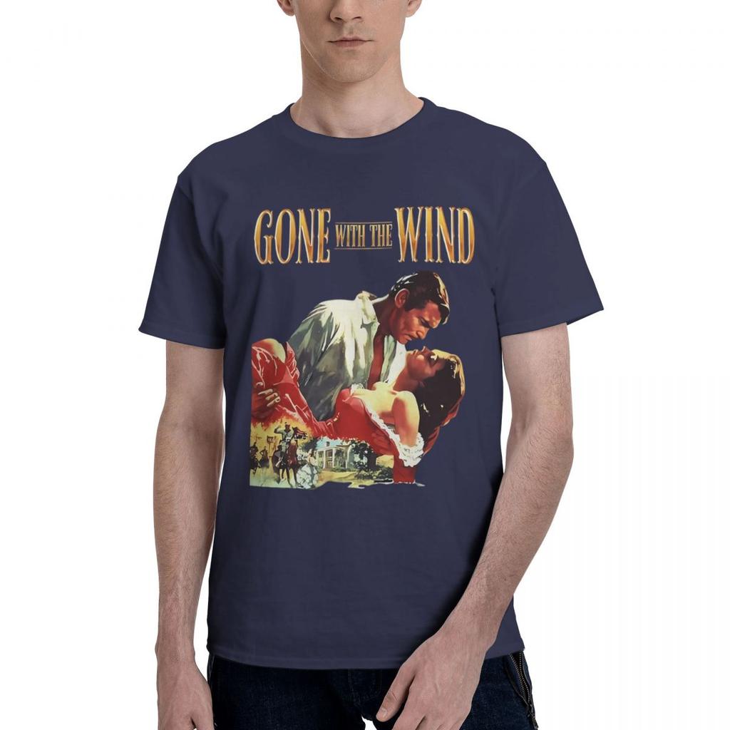 Gone With The Wind 100 Cotton Casual Breathable Confortable T Shirt Funny TShirt For Men Mens Gifts