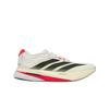 Adizero Boston 13 Weiß Schwarz Lucid Rot Herren Sneaker Wolkenweiß Kernschwarz JS4932