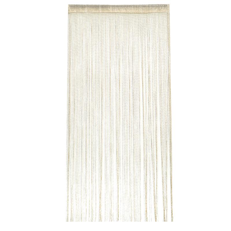 Luxury Crystal Curtain Flash Line Shiny Tassel String Door CurtainWindow Room Divider Home Decoration Cortinas 2025
