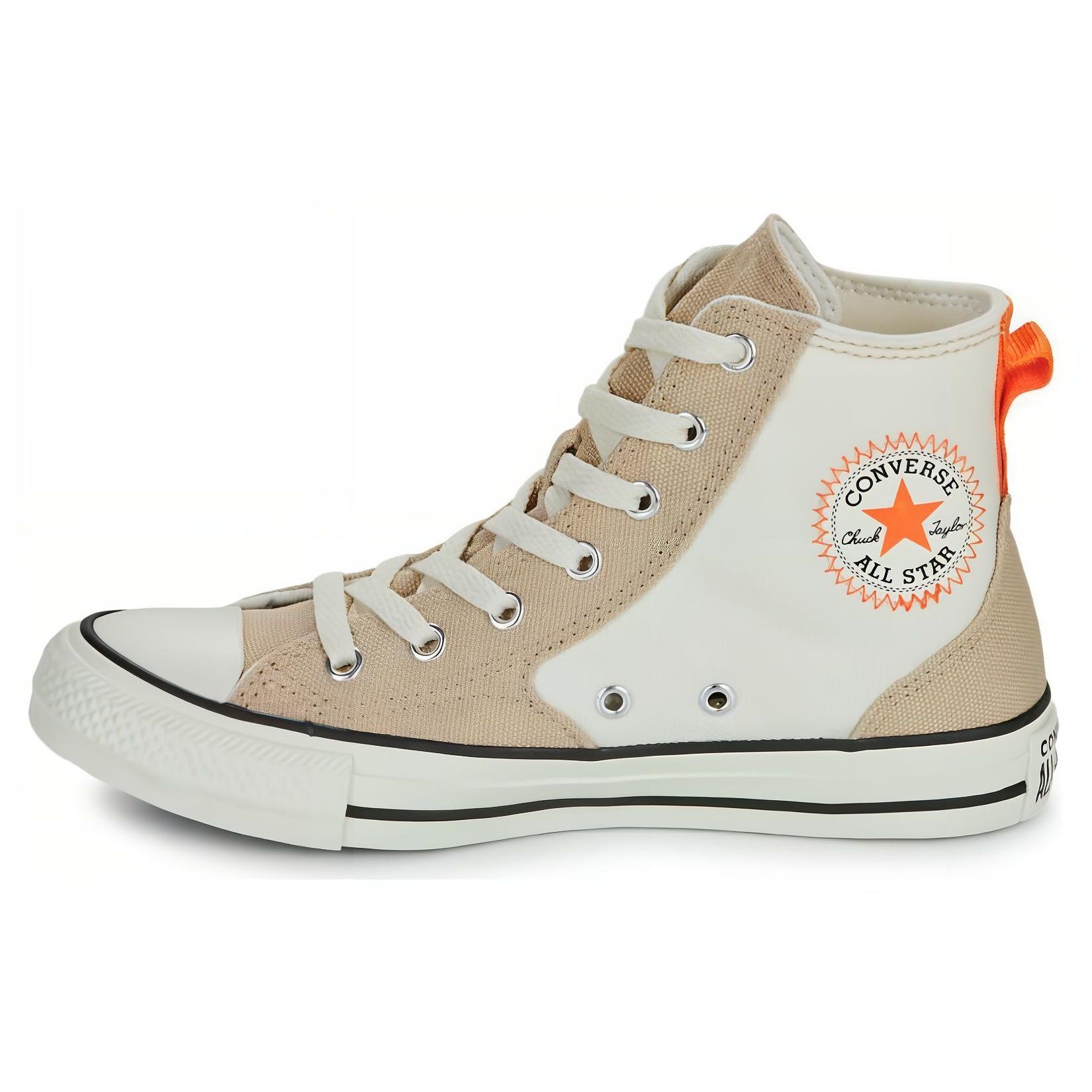

Converse Chuck Taylor All Star Удобные Универсальные Прочные Легкие Высокие парусиновые кроссовки Унисекс Бежевые A06315C 36